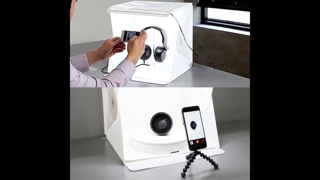 Фотобокс для предметной съемки с АлиЭкспрес смотреть онлайн