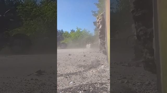 Немного дрифта на квадроцикле Bashan 250 смотреть онлайн