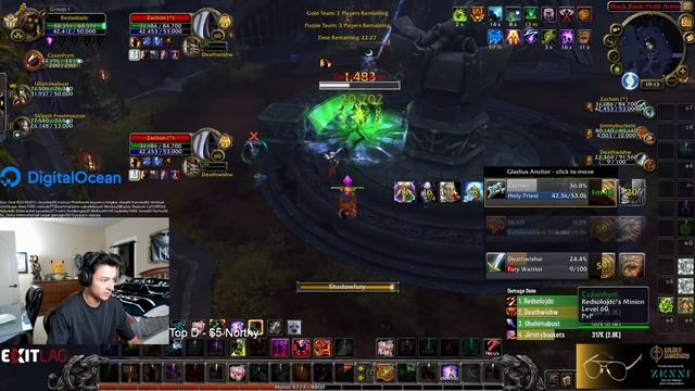 Smashing Our Faces on the Keyboard and Winning (aka Warrior) | WoW Arena Pikaboo смотреть онлайн