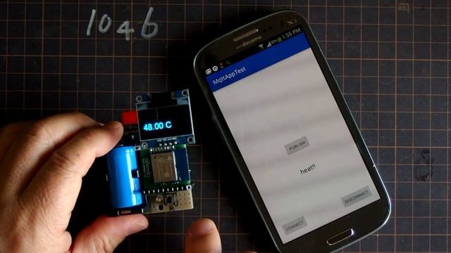 samples of MQTT Android(subscription) with ESP8266 and Raspberry Pi смотреть онлайн
