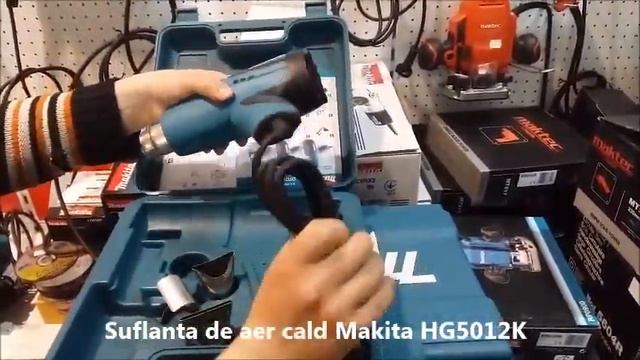 Suflanta de aer cald Makita HG5012K - set de livrare смотреть онлайн