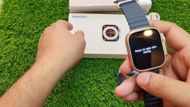 Haino Teko T93 Ultra Max Smartwatch | T93 Ultra Max 49mm | Biggest Screen Ever | Free 3 Straps смотреть онлайн