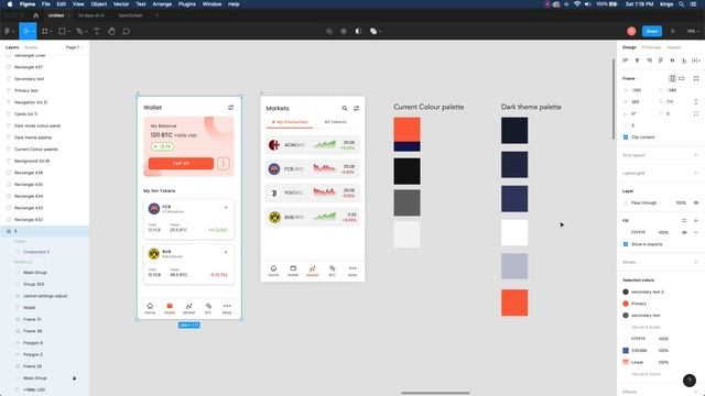 Design for Dark mode in Figma in 5 simple steps смотреть онлайн