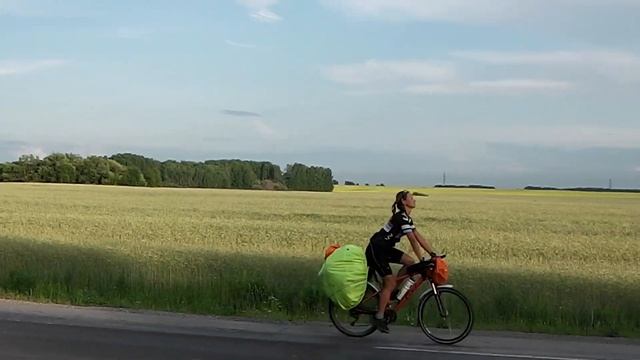 ВЕЛОТУР 10 000 км| Блог эп.10 |Едем в Кемерово | Сycling across Russia ep.9 Road to Kemerovo смотреть онлайн