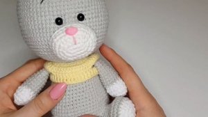 Платье для зайки крючком. Вяжем крючком платье для игрушек/ мастер-класс