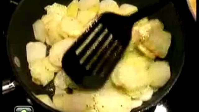 Scamorzza Affumicata! Жареный картофель с  сыром скаморца