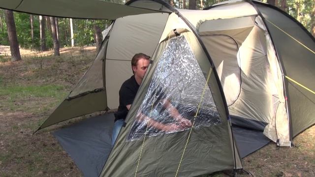 Обзор кемпинговых палаток Trek Planet модель Vegas / Atlanta Air (видео) смотреть онлайн