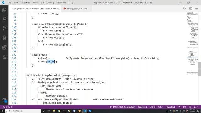 [Applied OOPS][Class-3] Part-1 - Getters and Setters - Polymorphism - Netbeans IDE смотреть онлайн