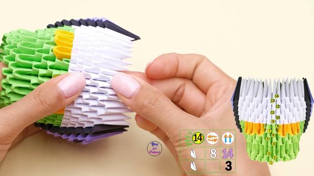 Owl - Ying 3D Origami смотреть онлайн