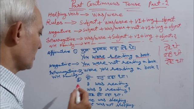 6.PAST CONTINUOUS TENSE смотреть онлайн