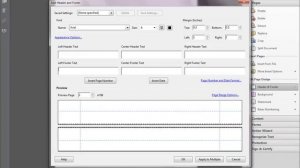 Как в акробате добавить нумерацию страниц