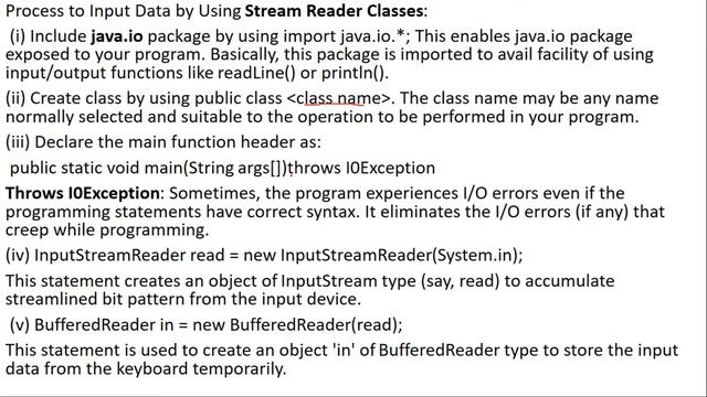 JAVA Series #7|| Different types of Input (Scanner, InputStreamReader, Function Argument,Assignment смотреть онлайн