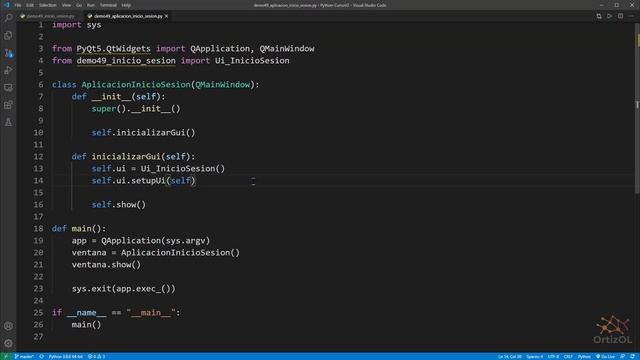 Python Curso V2: 474 2/2 Formulario de Inicio de Sesión de Usuario - Diseño GUI en Qt Designer смотреть онлайн