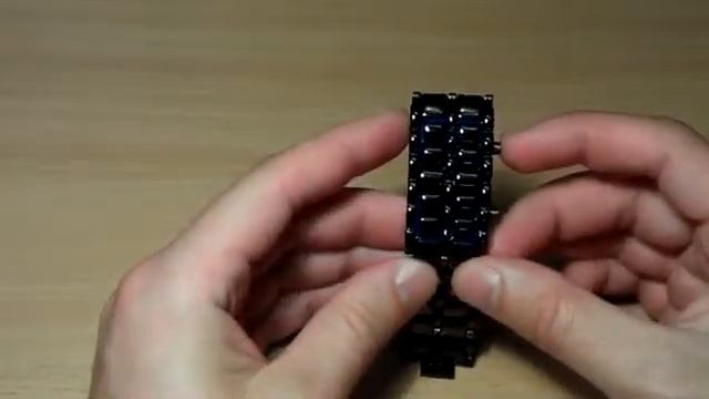 Часы светодиодные Железный Самурай смотреть онлайн