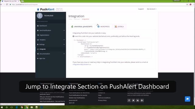 Chrome and Firefox Web Push Notifications WordPress Plugin - PushAlert смотреть онлайн