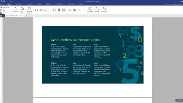 Como converter apresentações no PowerPoint em PDF смотреть онлайн