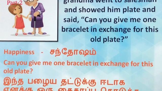 Salesman Honesty| Story-36|Part-2| Learn English through stories with Tamil meaning смотреть онлайн
