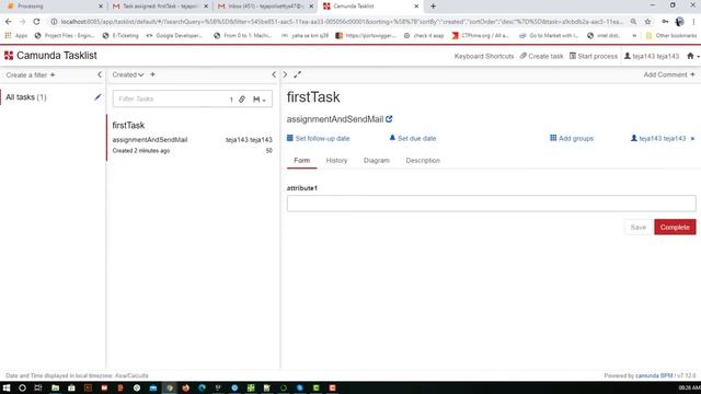 Camunda - Assign Task and notify in same User Task, Create Multiple Users, Use timer to notify agai смотреть онлайн