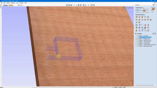 Intro to Ramps and Leads - Part 44 - Vectric For Absolute Beginners смотреть онлайн