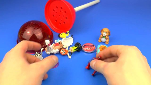 ОГРОМНЫЙ Чупа Чупс с ИГРУШКАМИ Сюрприз Giant Chupa Chups Toy Surprises смотреть онлайн