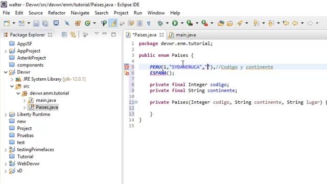 Java - 01 - Tipo de Dato Enum смотреть онлайн