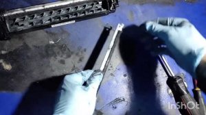 Kyocera FS-1025 профилактика, треск, бледная печать