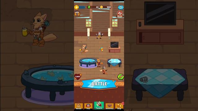 Clicker Cats - RPG Idle Heroes 3 смотреть онлайн