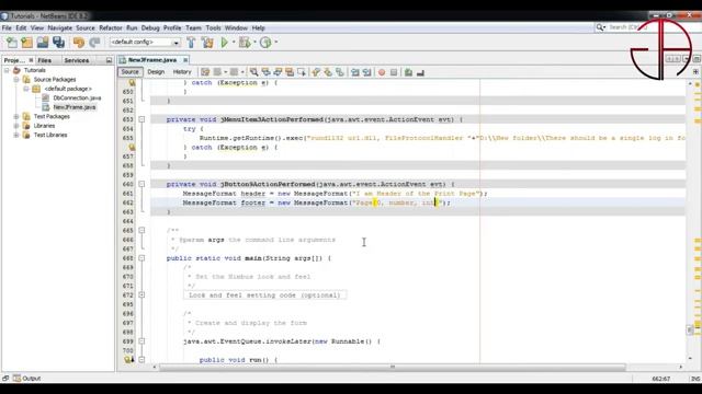 Java SWING #25 - How to Print JTable in Java Netbeans IDE || Java Code смотреть онлайн