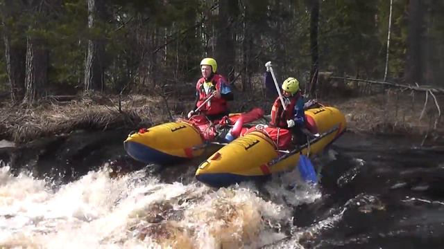 Тохмайоки 2013. Оригинальное прохождение Рускеальского водопада смотреть онлайн