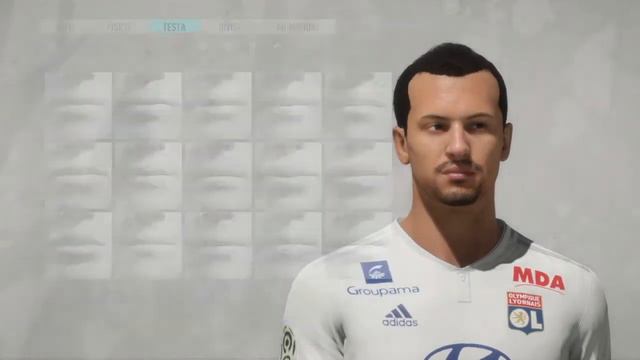 Djamel Benlamri - Olympique Lione - Fifa 20 - Create Face смотреть онлайн