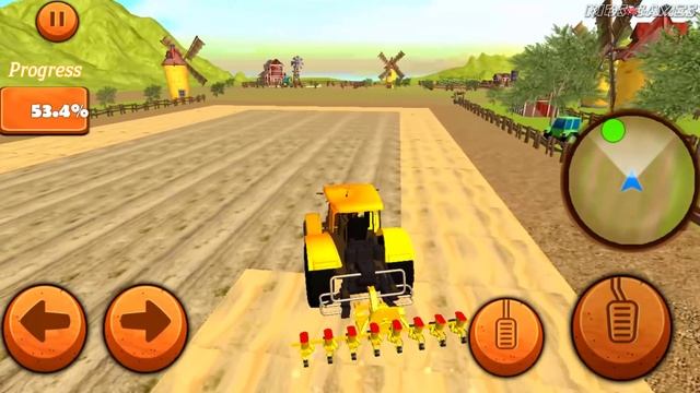 New Real Farm Simulator 2019 - Farming Tractor Driving 3D - Android GamePlay смотреть онлайн
