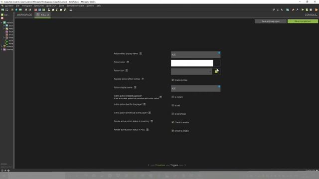 Mcreator:11 как сделать своё зелье для мода + ответ на вопрос смотреть онлайн