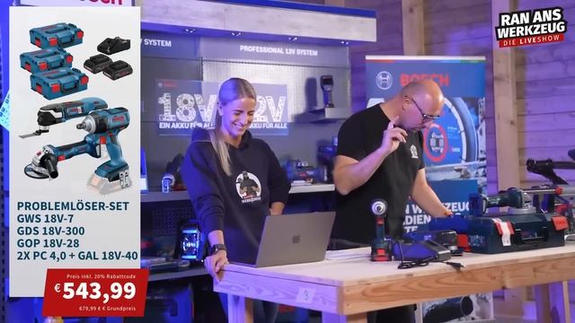 Bosch PRO Weekendsale - 12V meets 18V - mit 20% Rabatt vom 28.04. - 01.05.2023 смотреть онлайн