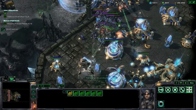 StarCraft 2: 3-Person Co-op (Wings of Liberty) 19 смотреть онлайн
