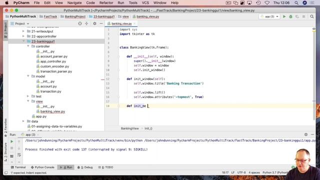 036 :: Python :: Tkinter - Create the GUI Menu смотреть онлайн