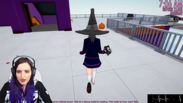 Brewing A Love Potion for Senpai | Yandere Simulator HALLOWEEN Mod смотреть онлайн