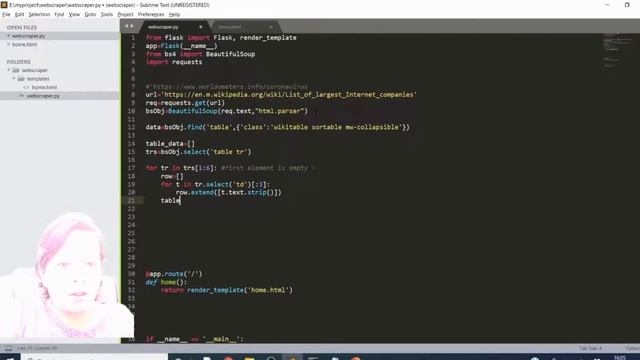 4 - Webscraping - Multiple bits of data, beautiful tables. Putting it all together. смотреть онлайн
