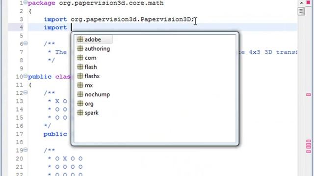 Chapter 2: Hacking Papervision3D Part 3 смотреть онлайн