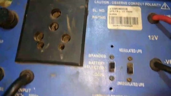 Luminous Sukaam Inverter Switch Setting ?? %Long Battery Backup