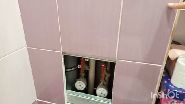 Короб в ванной. Скрытый люк. смотреть онлайн