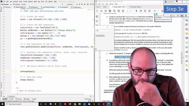 Programming in Java 7.3 - Model vs View смотреть онлайн