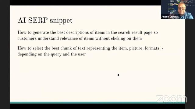 Multi-Billion Search Engines, Data Science and AI Workshop - Andrei Lopatenko смотреть онлайн