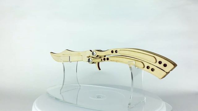 НОЖ-БАБОЧКА из CS:GO | ПОЛНОРАЗМЕРНЫЙ ДЕРЕВЯННЫЙ КОНСТРУКТОР от KERAMBITER.RU