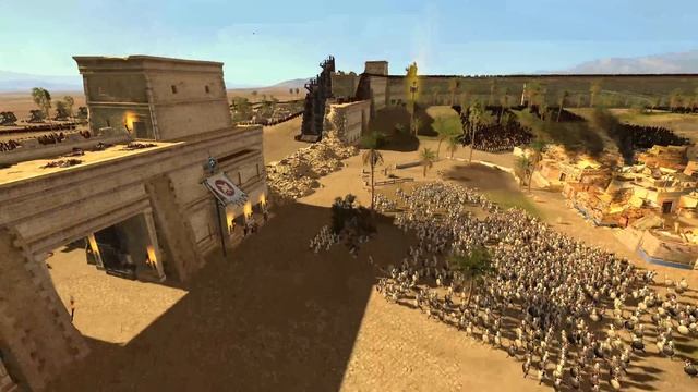 EPIC ROMAN SIEGE OF BABYLON - Total War ROME 2 смотреть онлайн