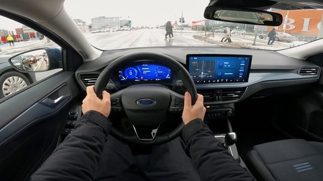 2023 Ford Focus IV 1.0 125 Hp POV Test Drive | Drive Wave
