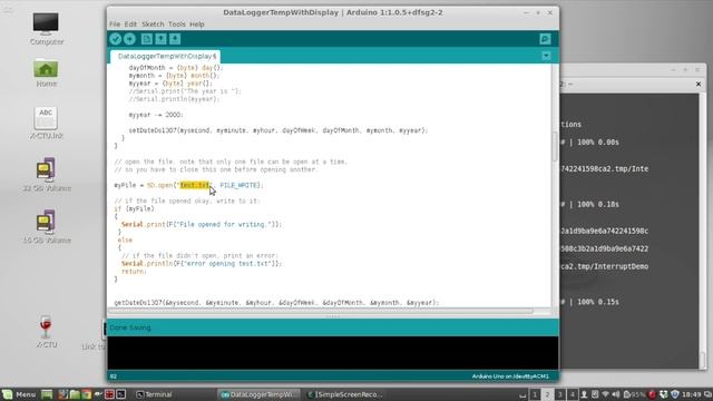 Writing to an SD Card with Arduino смотреть онлайн