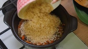 Каша Машкичири Без Мяса по-Узбекски — Вкусная Каша из Маша и Риса