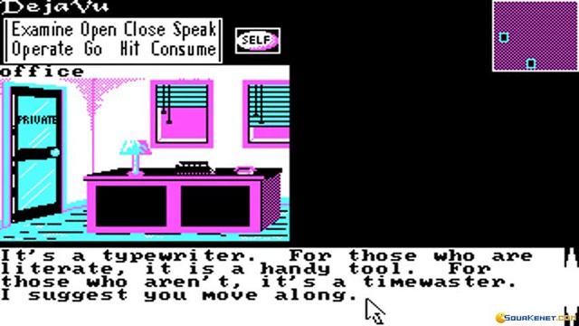 Deja Vu gameplay (PC Game, 1985) смотреть онлайн