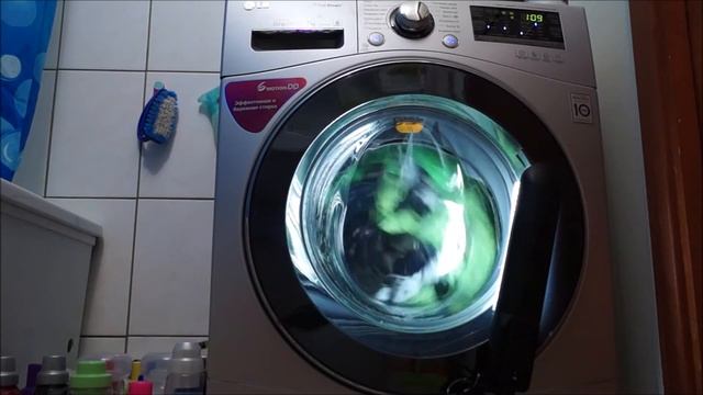 LG F10A8HDS5 washing machine - Colored cottons смотреть онлайн