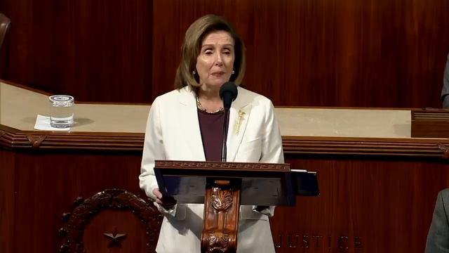 Pelosi’s Full Remarks From The House Floor